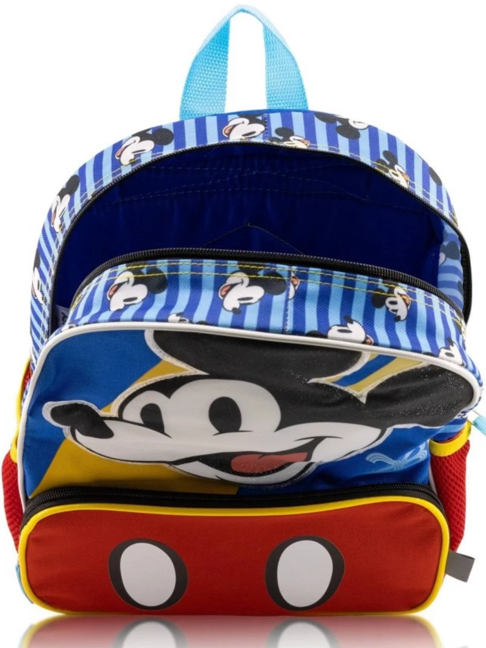 Disney Kids Mickey Mouse 14” Backpack - Red/Blue/Yellow NWT